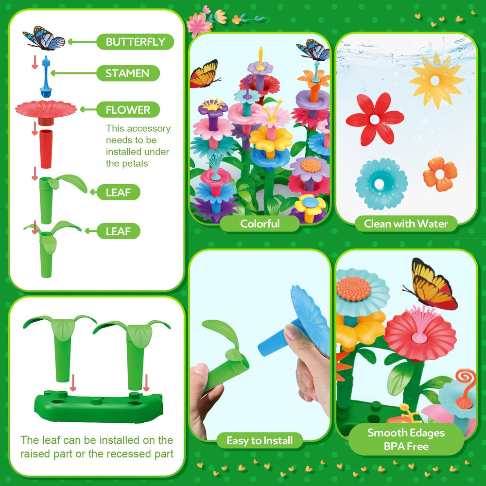 YEEBAY Bent-stem pieces enable flexible flower shapes and imaginative bouquets.