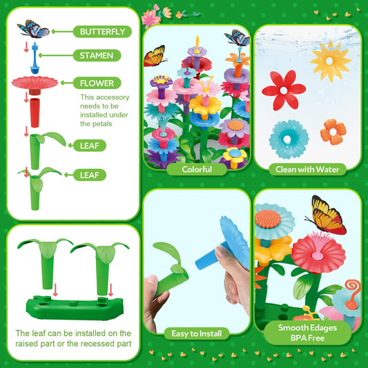 YEEBAY Bent-stem pieces enable flexible flower shapes and imaginative bouquets.