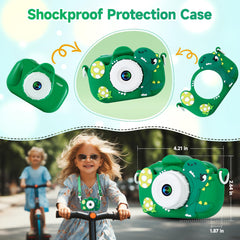 YEEHAO Kids Camera 32GB TF card included stores thousands of photos