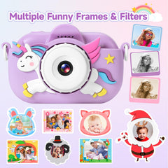 YEEHAO kids camera USB charging and transfer for quick sharing