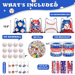Yeepestmi mini baseballs ready for games, prizes, and party activities
