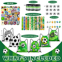 Yeepestmi mini soccer balls with authentic look for quick party games.