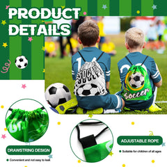 Yeepestmi soccer keychains make cheerful keepsakes for bags or keys.