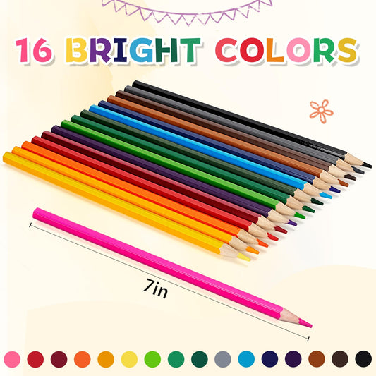 YEGEER pre-sharpened pencils on display for quick doodles and lessons