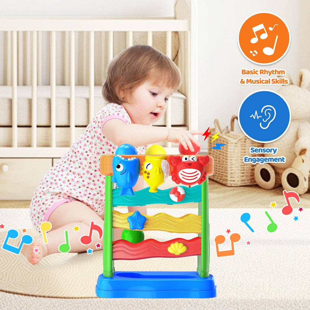 YEGEER baby sensory music sounds mode with cheerful melodies