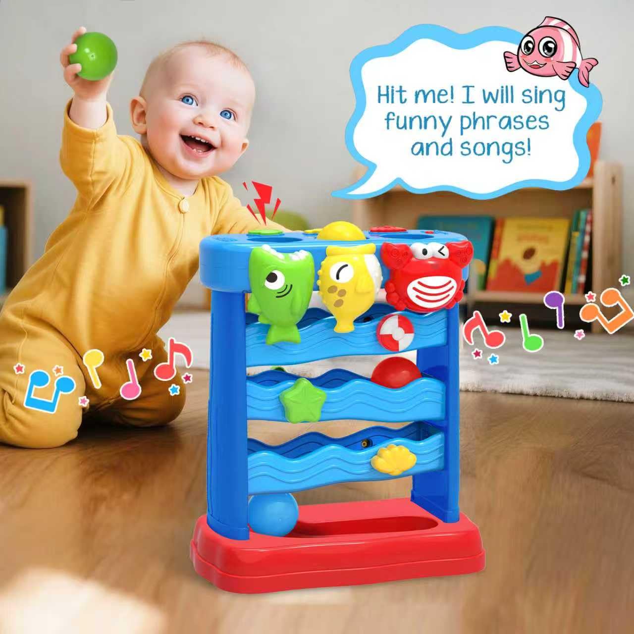 YEGEER BPA-free ABS material ensures safe, durable play sessions