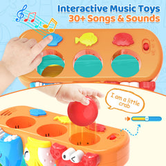 YEGEER Montessori music toy highlighting color matching