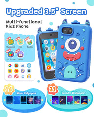 Yehtta Kids Phone 3.5-inch display shows bright, easy-touch interactions for children.