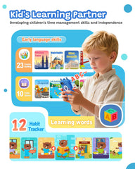Yehtta Kids Phone ABC learning screen features phonetics and animal sounds.