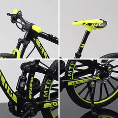 YEIBOBO alloy mini downhill bike toy pedal-drive action view.