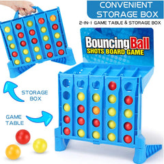 YEIBOBO Bounce Balls Shots Game portable set for travel or gatherings.