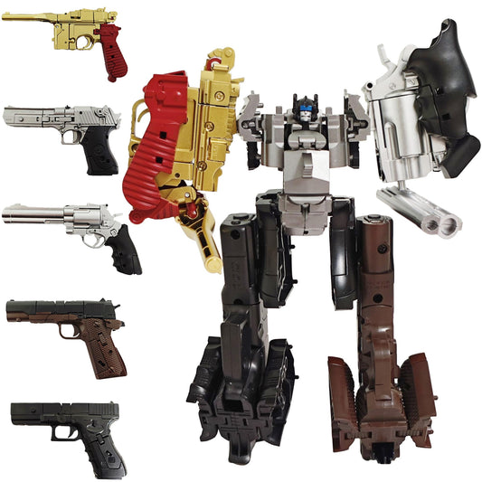 YEIBOBO! mini transforming robot assembly 2 promotes hands-on exploration and problem solving.