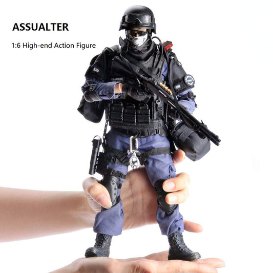 YEIBOBO action figure with removable uniform for mission variety.