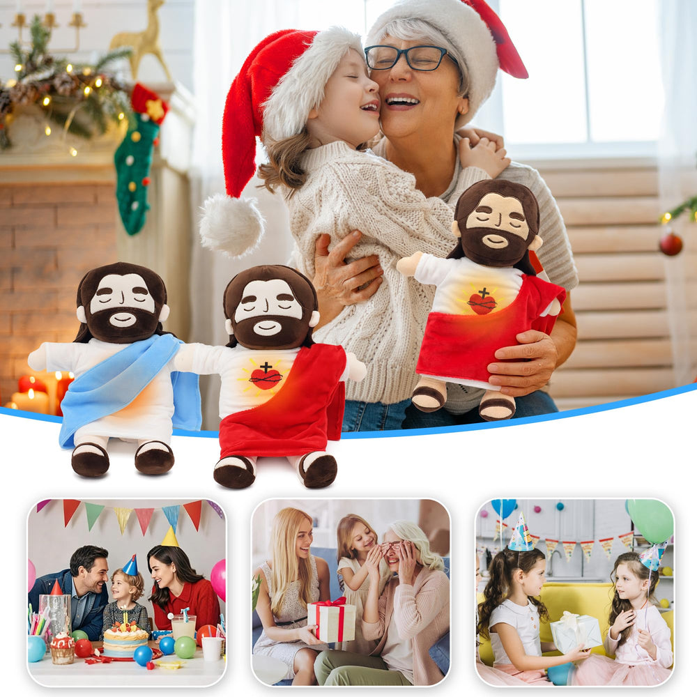Yelakey baptism gift plush, a guardian companion for little ones.