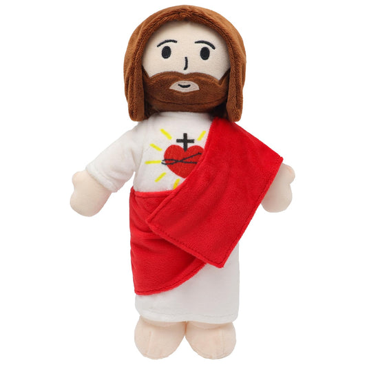 Yelakey Heart of Jesus plush 13-inch soft, comforting kid's companion