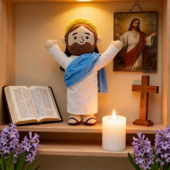 Yelakey Jesus Plush Baptism Gift Ready offers a thoughtful celebratory keepsake.