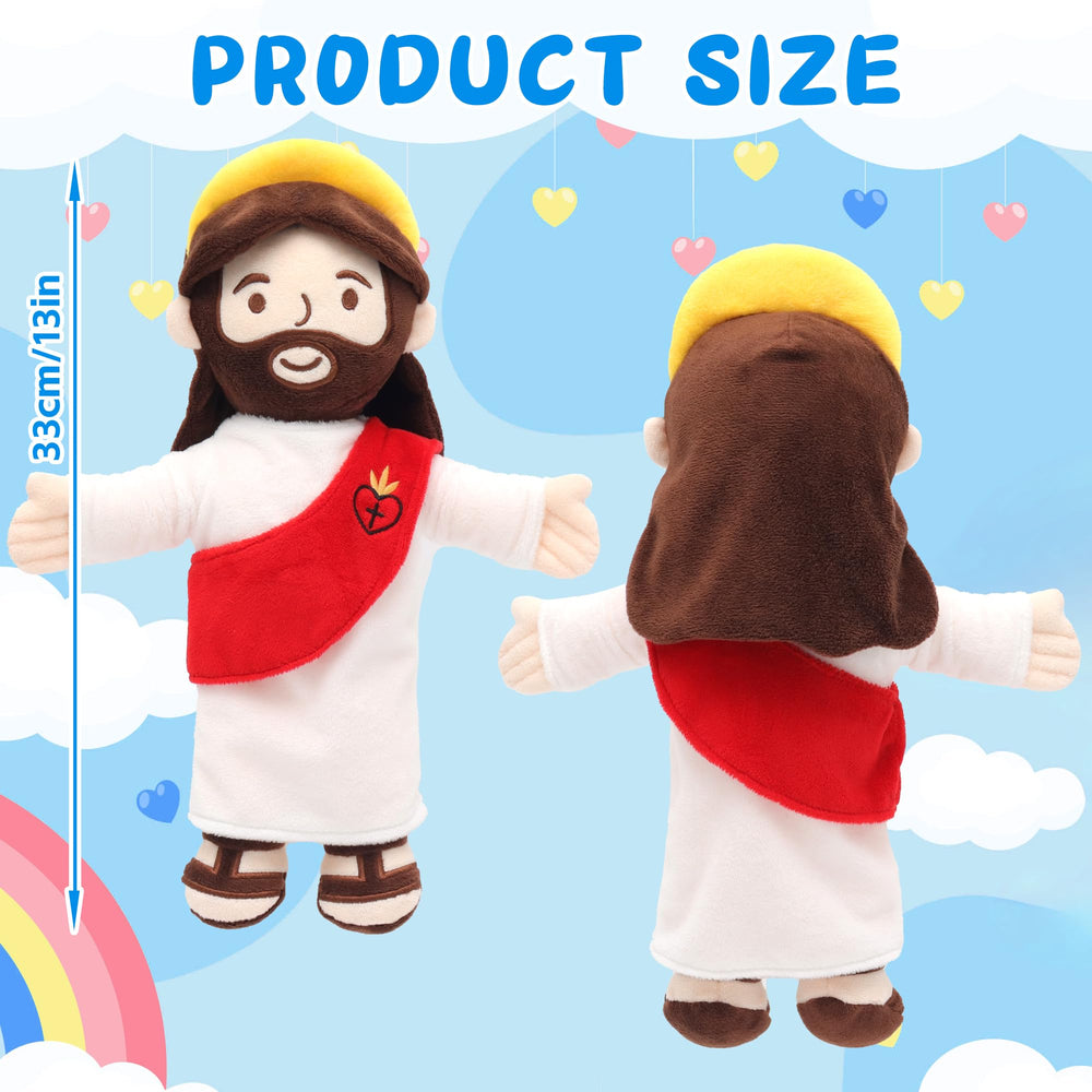 Yelakey Jesus plush doll baptism gift idea for families.