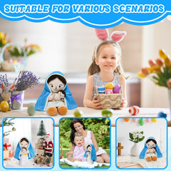 Yelakey Jesus plush doll supports Sunday School activities and care.