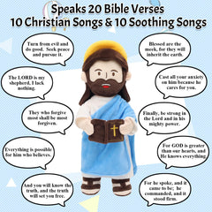Yelakey Jesus plush gift ready packaging makes a thoughtful religious gift