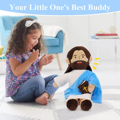Yelakey Jesus Plush soft fabric for durable cuddles and daily comfort.