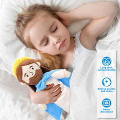 Yelakey Jesus Plush Soft Fabric delivers gentle softness for playtime.