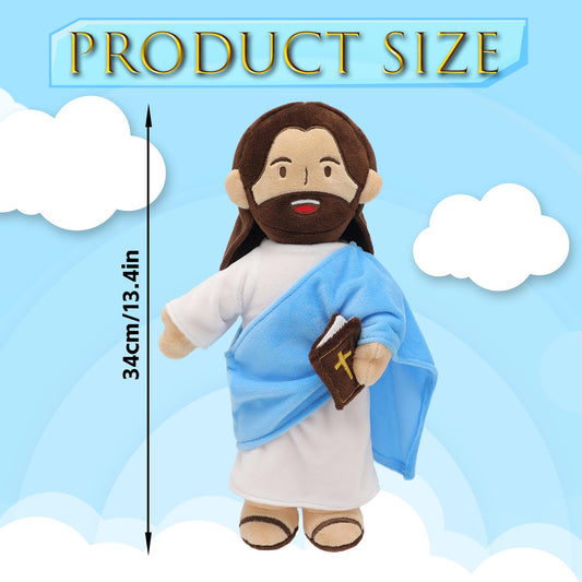 Yelakey Jesus Plush speaks 20 verses to inspire gentle biblical learning.