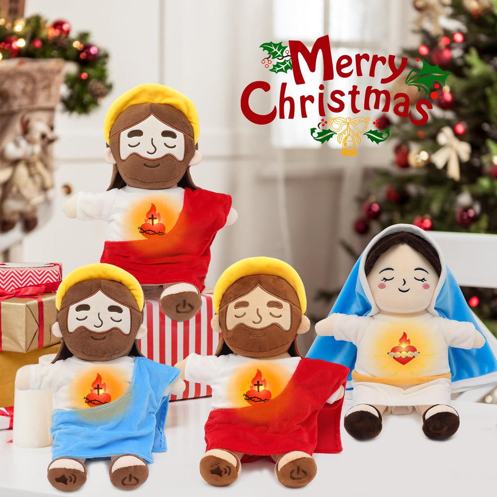 Yelakey Jesus plush ideal for soothing bedtime routines and quiet time.