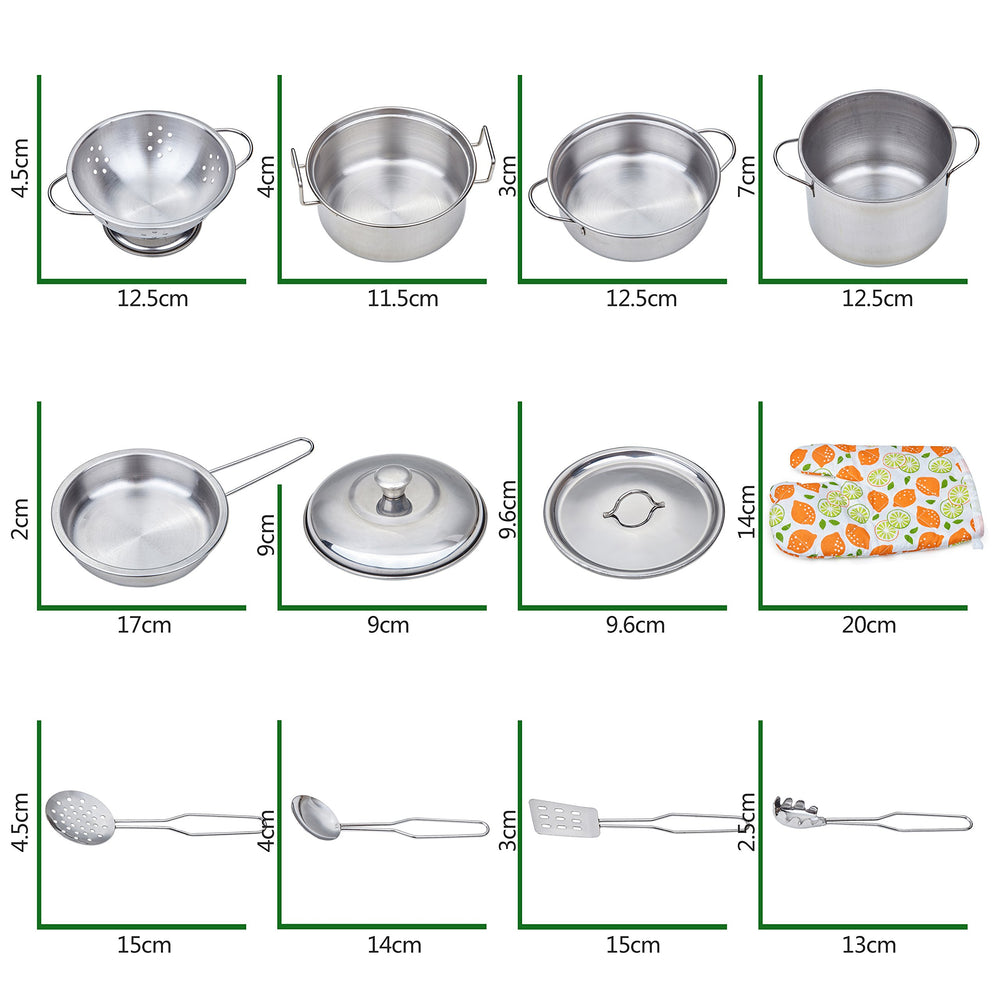 Yellora child-friendly cooking utensils image closeup showcases versatile role-playing gear.