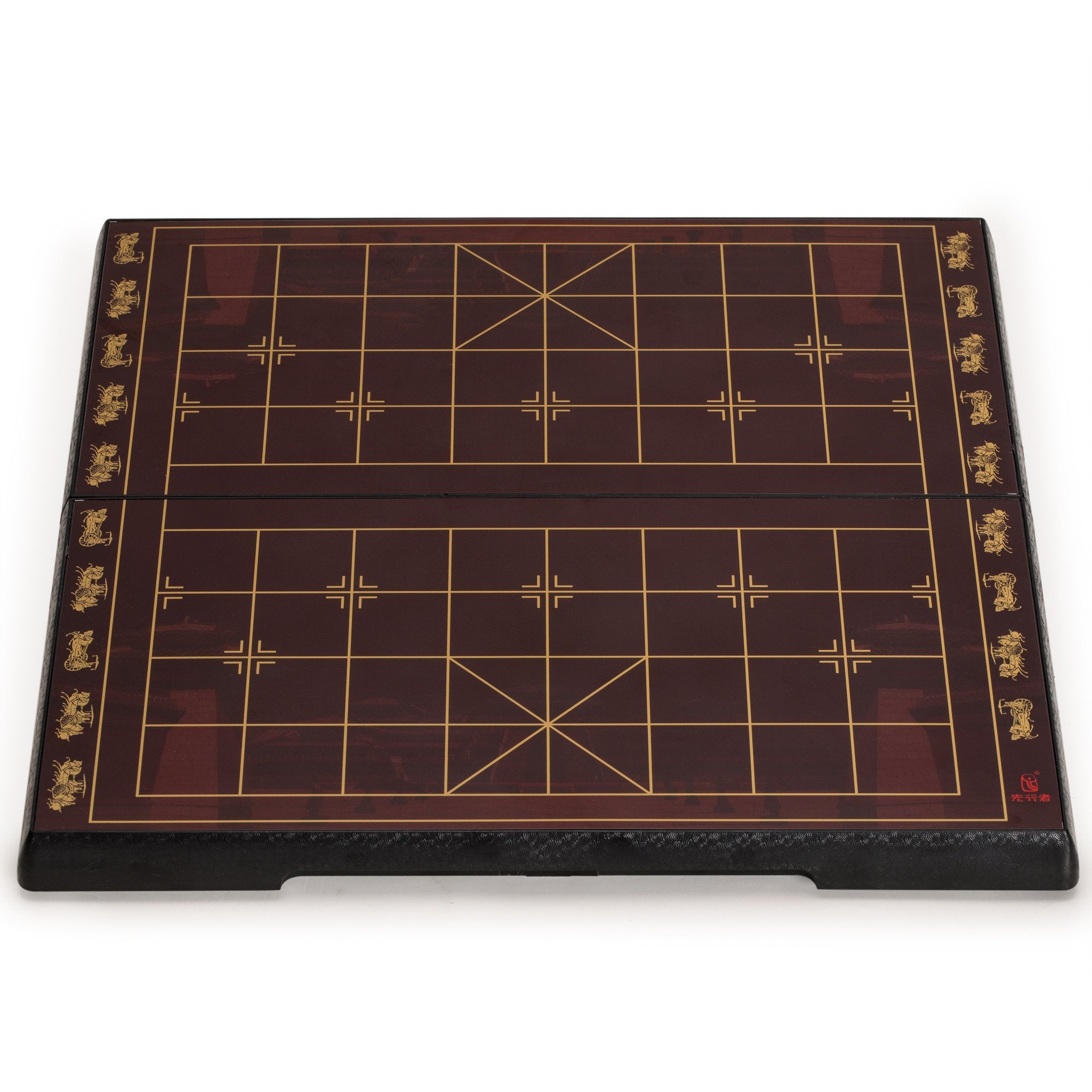 Yellow Mountain Imports 12.8-inch Xiangqi board is ideal for small spaces.