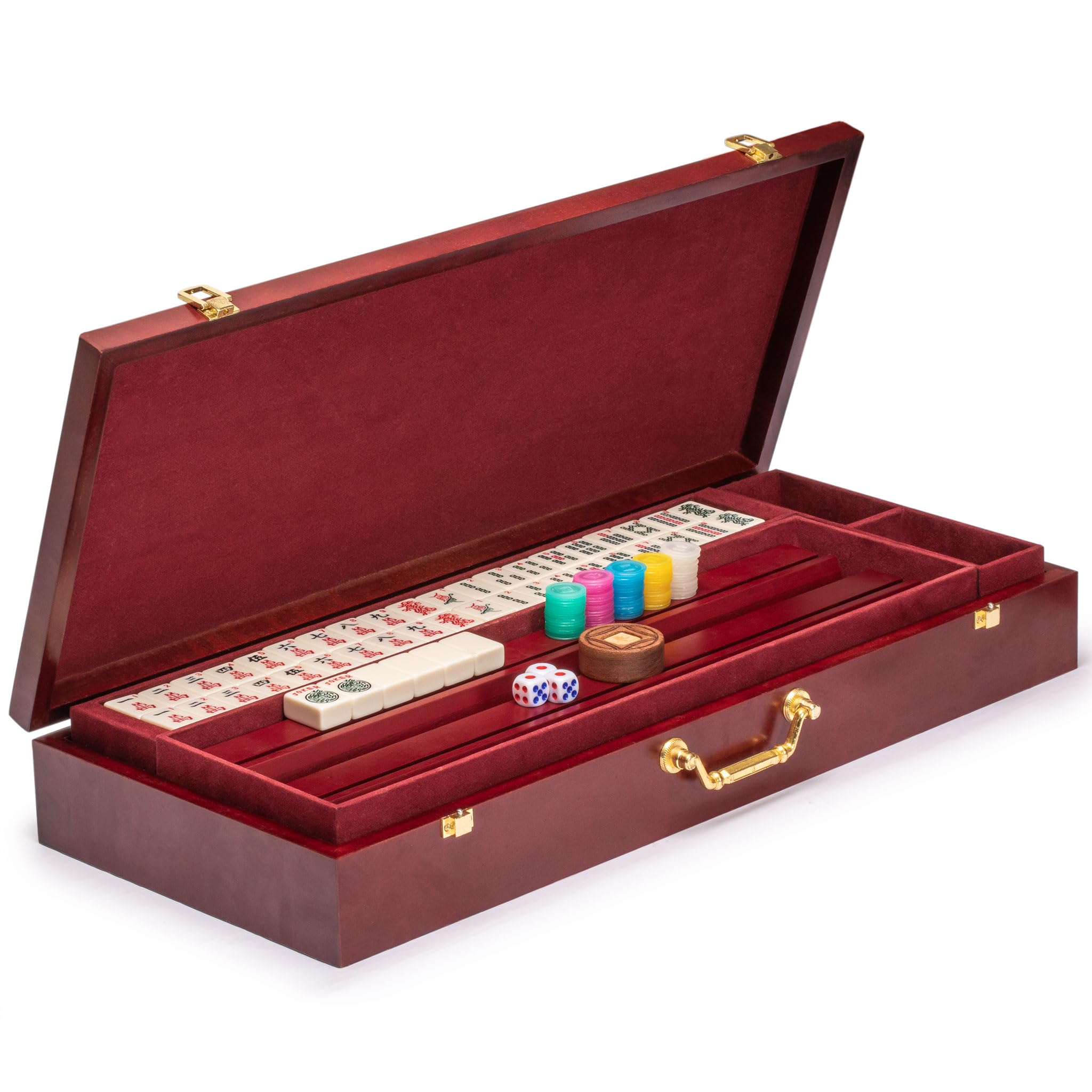 Yellow Mountain Imports Mahjong dice providing tactile scoring options