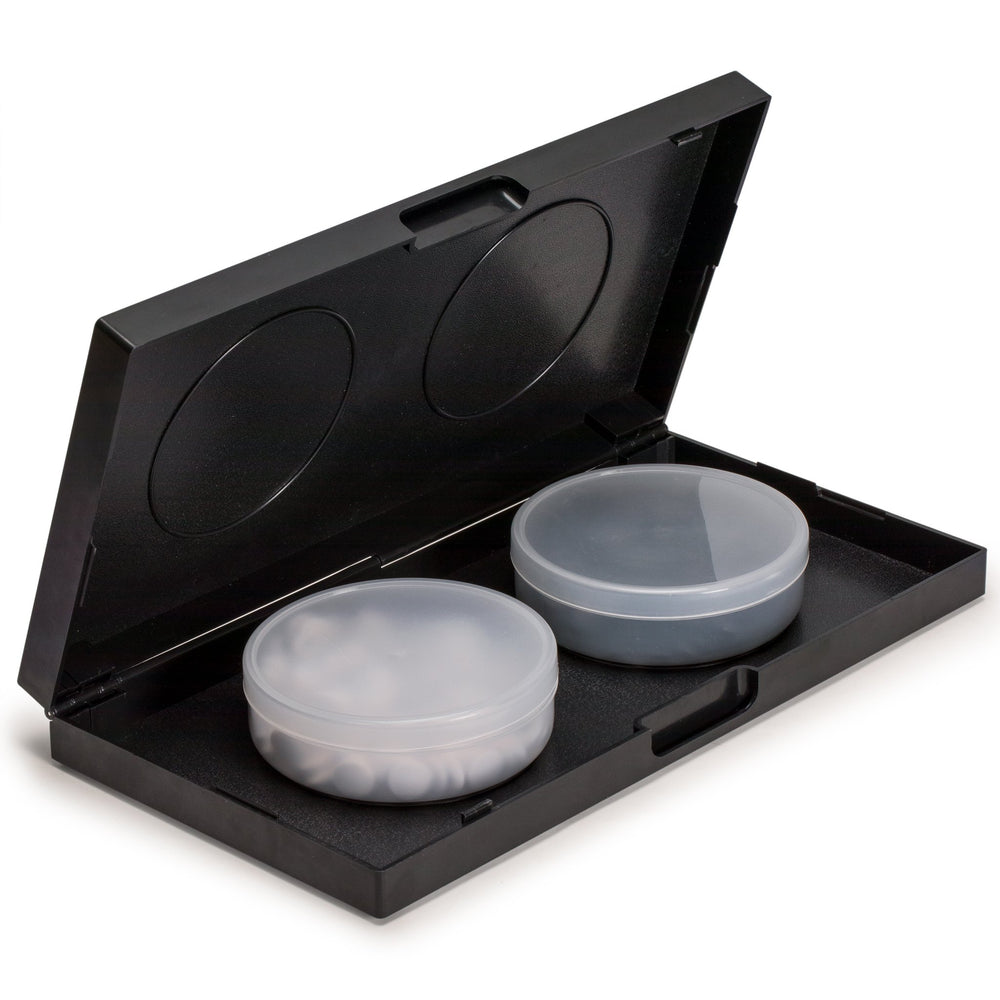Travel-ready Yellow Mountain Imports Go set fits in a light pack.