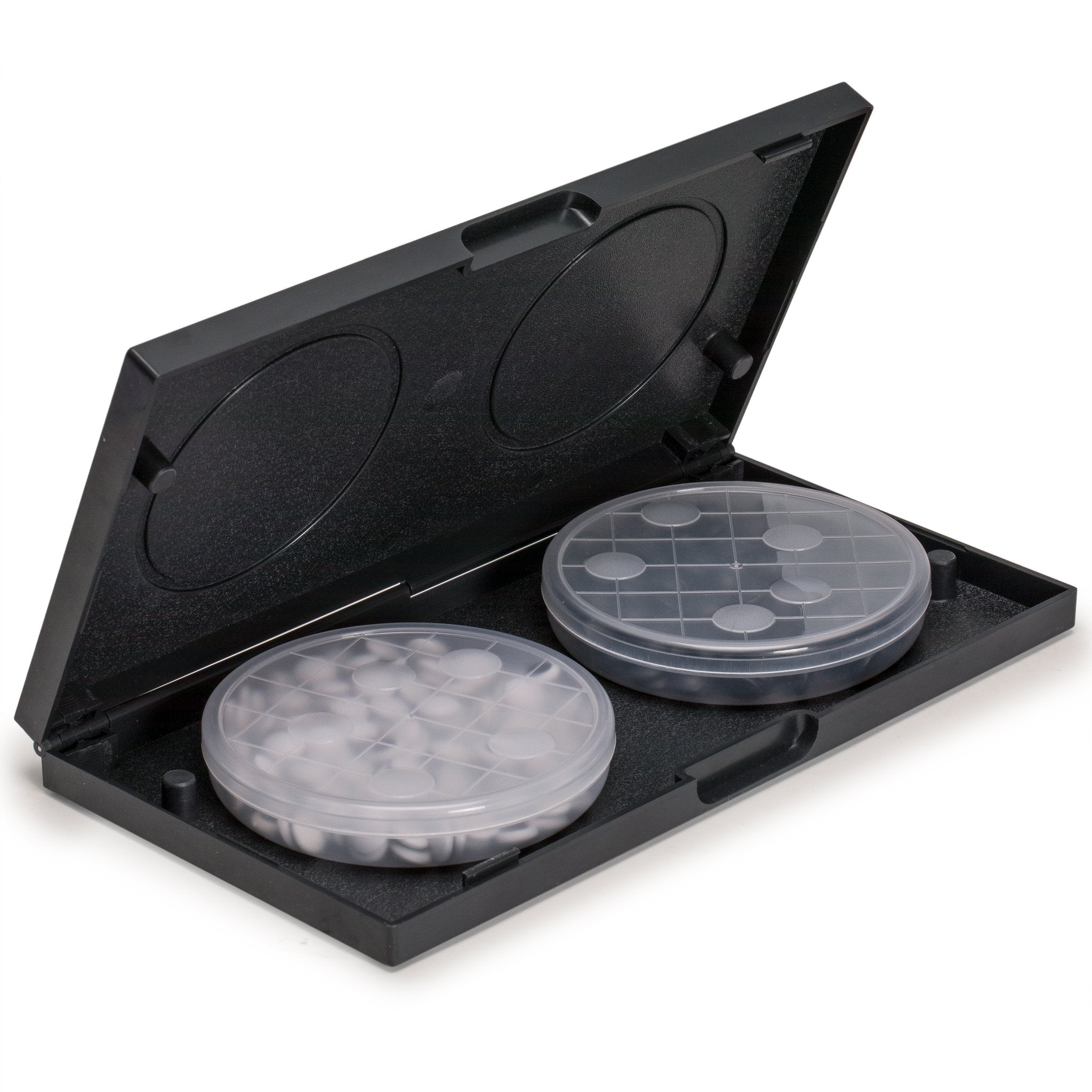 Yellow Mountain Imports travel Go set with folded case and visible bowls