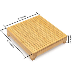 Yellow Mountain Imports Go stones drawer closed for easy setup and storage.