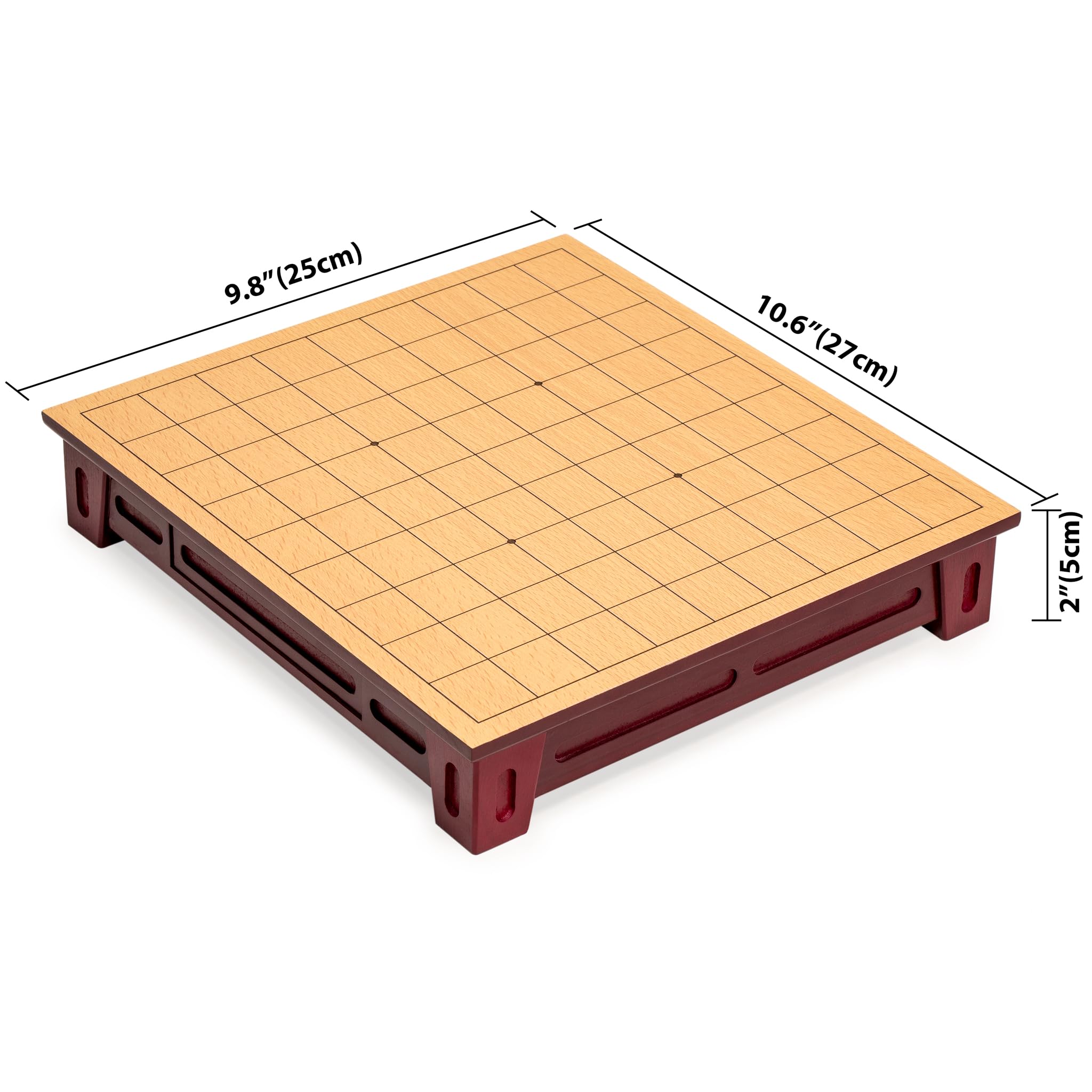 English instruction manual included with Yellow Mountain Imports Shogi set