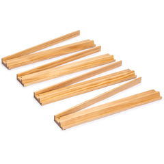 Yellow Mountain Imports pushers attached to top for storage and back for wall-building.
