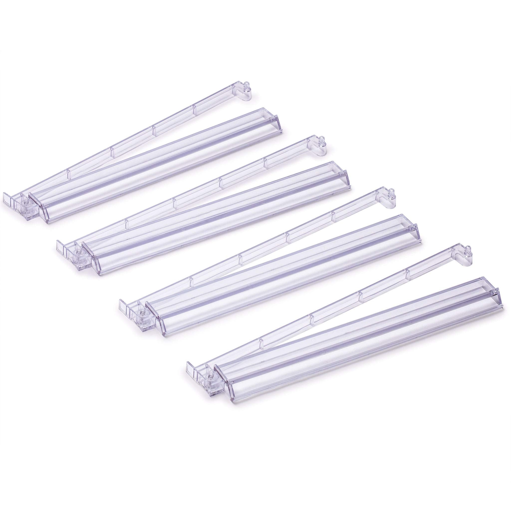 Yellow Mountain Imports clear mahjong racks with pushers detail durability and easy setup