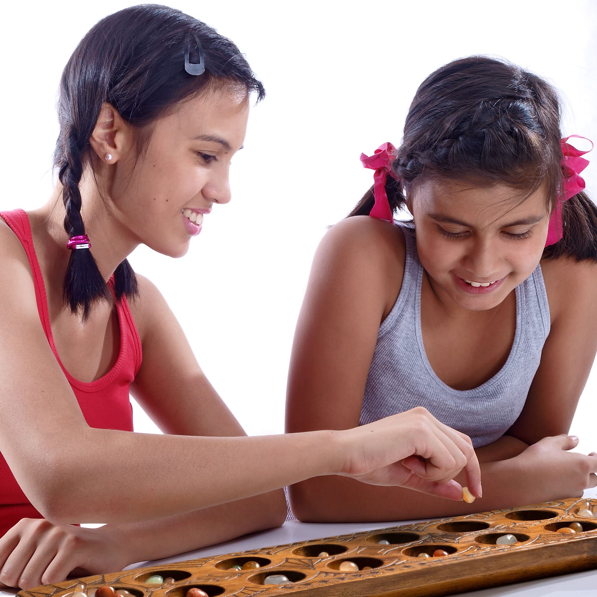 Yellow Mountain Imports premium Mancala set supports thoughtful tabletop strategy