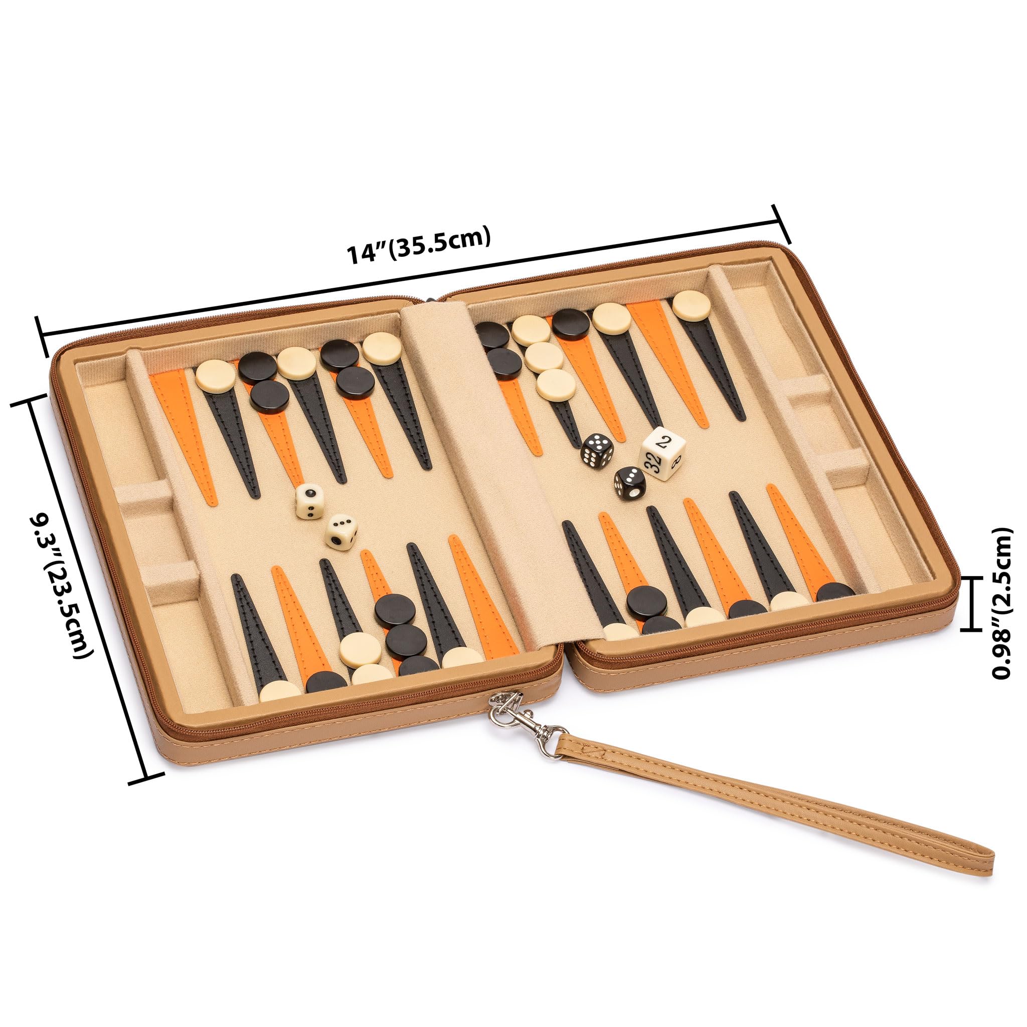 Yellow Mountain Imports ready-to-play travel set, ideal for trips and family games.