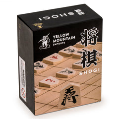 Yellow Mountain Imports shogi pieces closeup kanji showcase durable maple craft for serious play.
