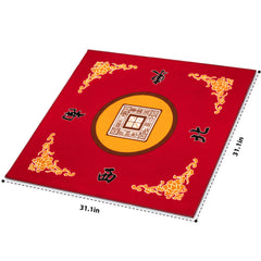 Yellow Mountain Imports table cover board games play area dampens noise for quieter sessions.