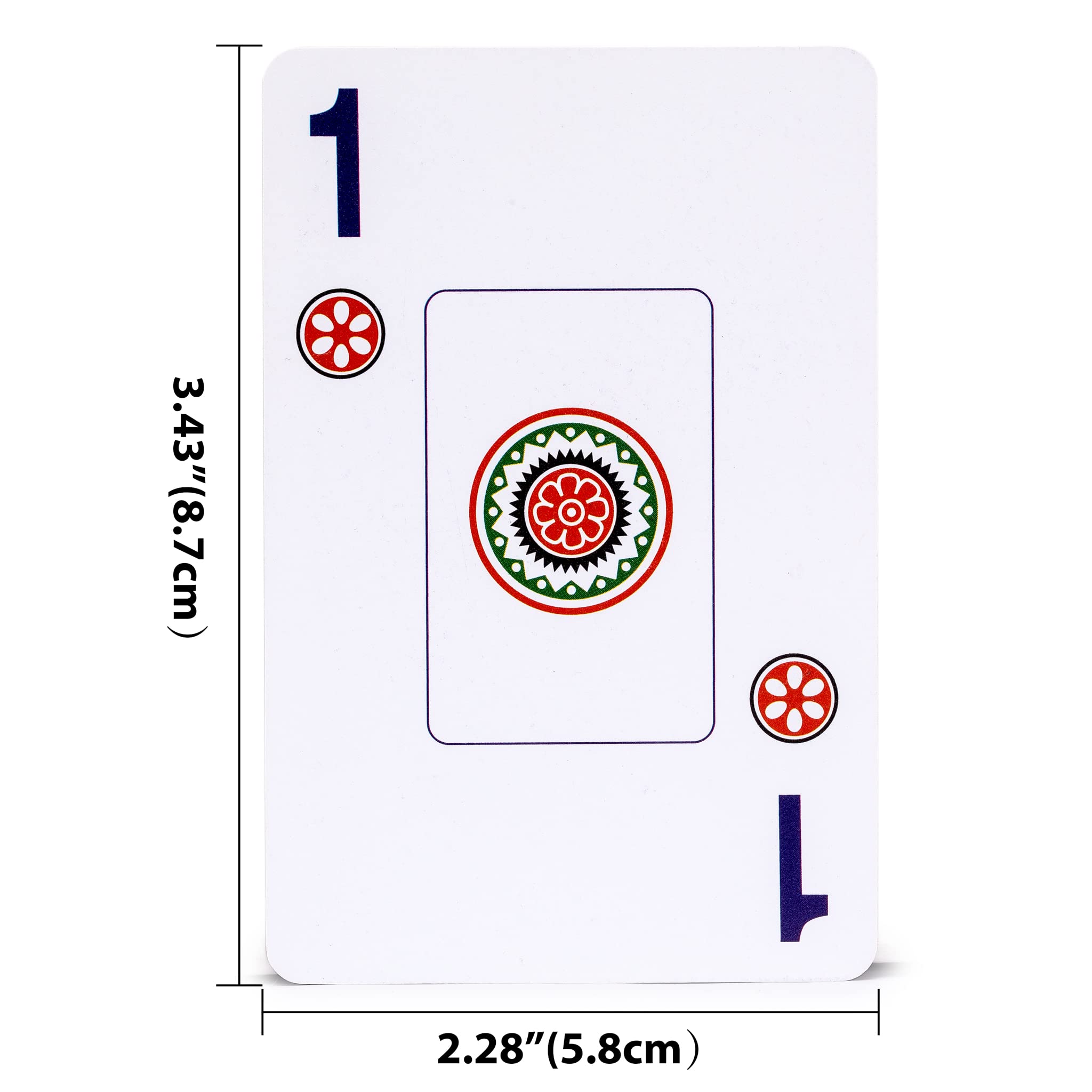 Traditional Chinese characters on cards support recognition and learning