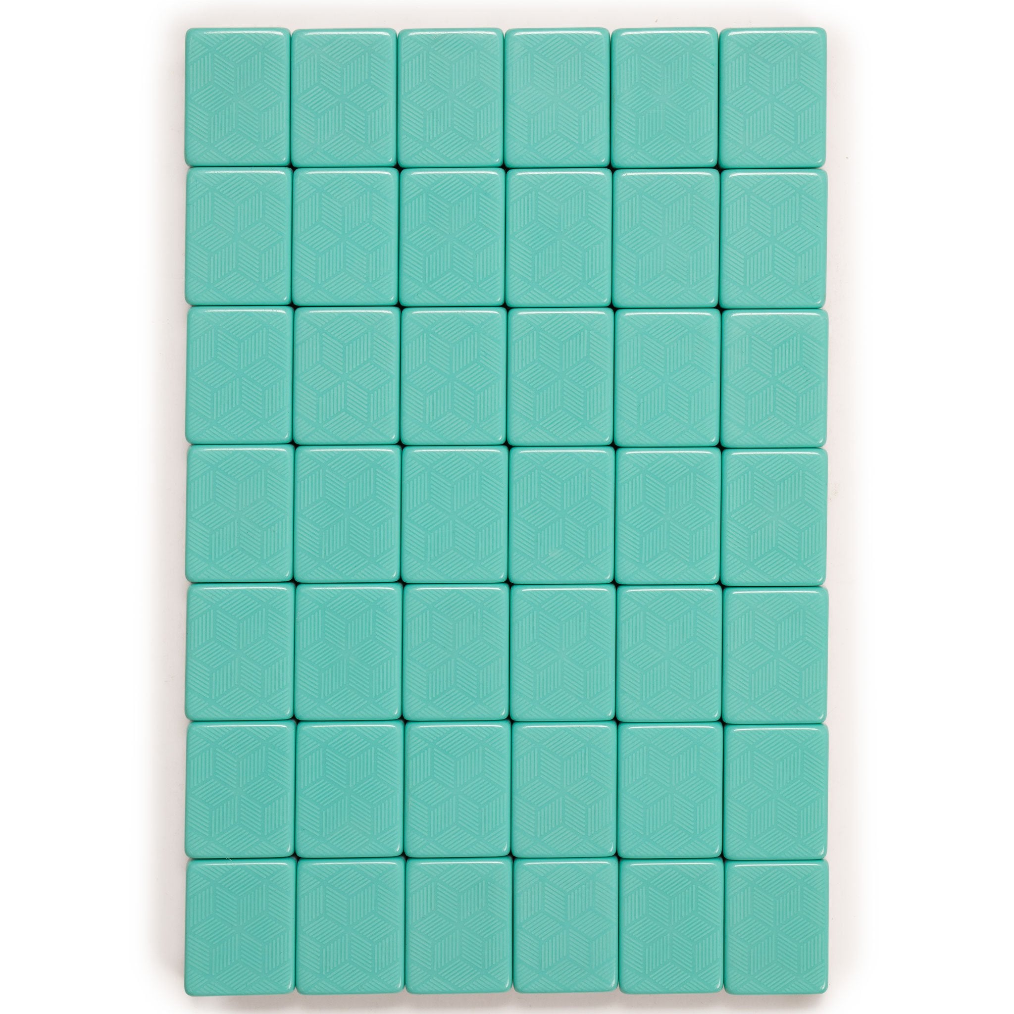 Padded nylon travel case with tile and rack pockets
