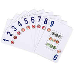 Water-resistant PVC cards designed for durable gameplay on the go