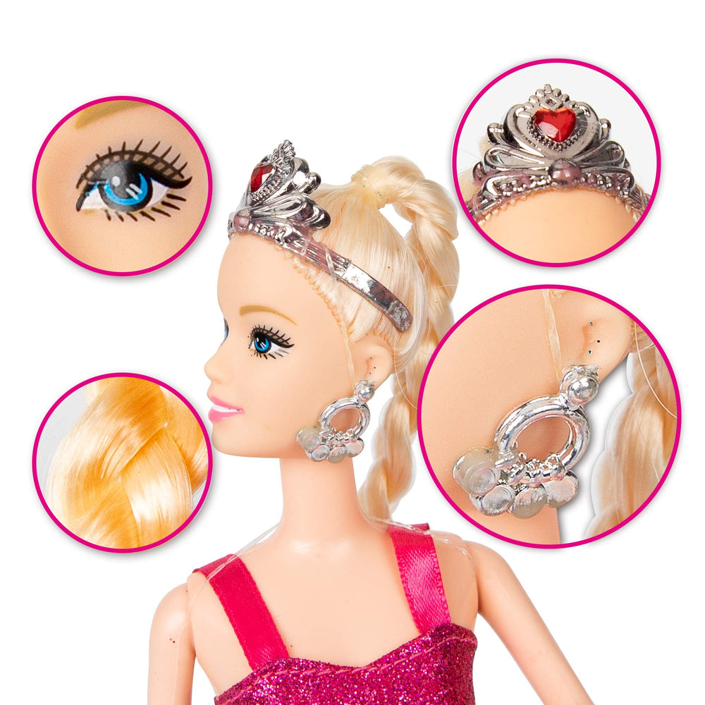 Yellow River Accessories pack for dress-up and classroom play.
