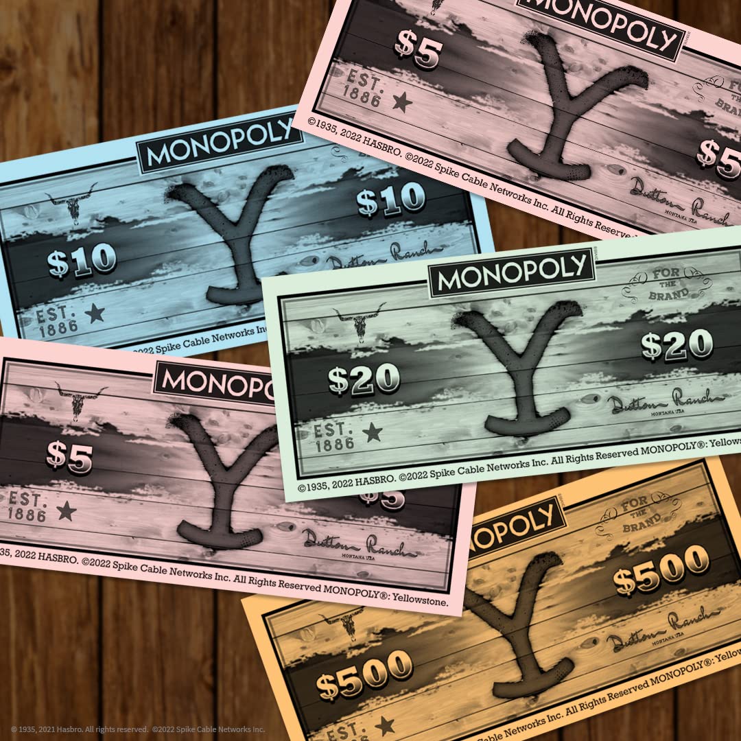 Yellow Stone Monopoly Stables adds thematic depth to property choices.