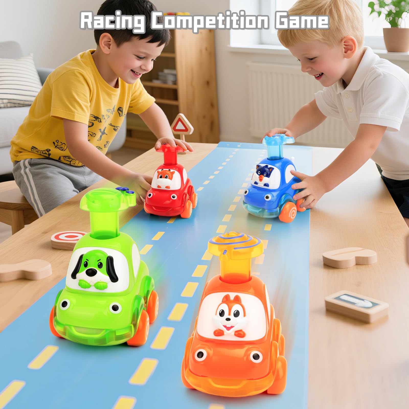 YELUFT compact-portable toy car easy to carry on trips.