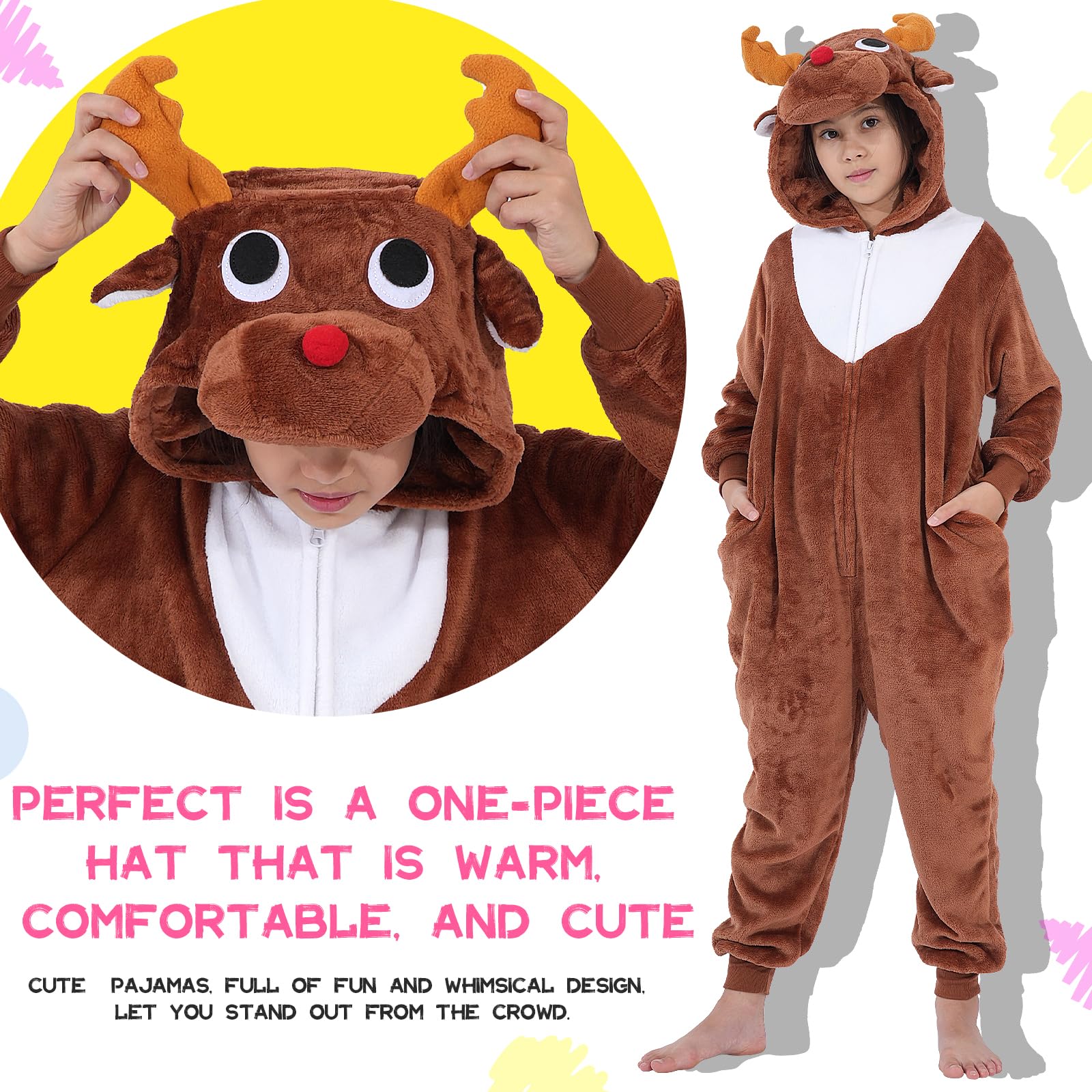Yemnut soft flannel material for warm, cozy wear.