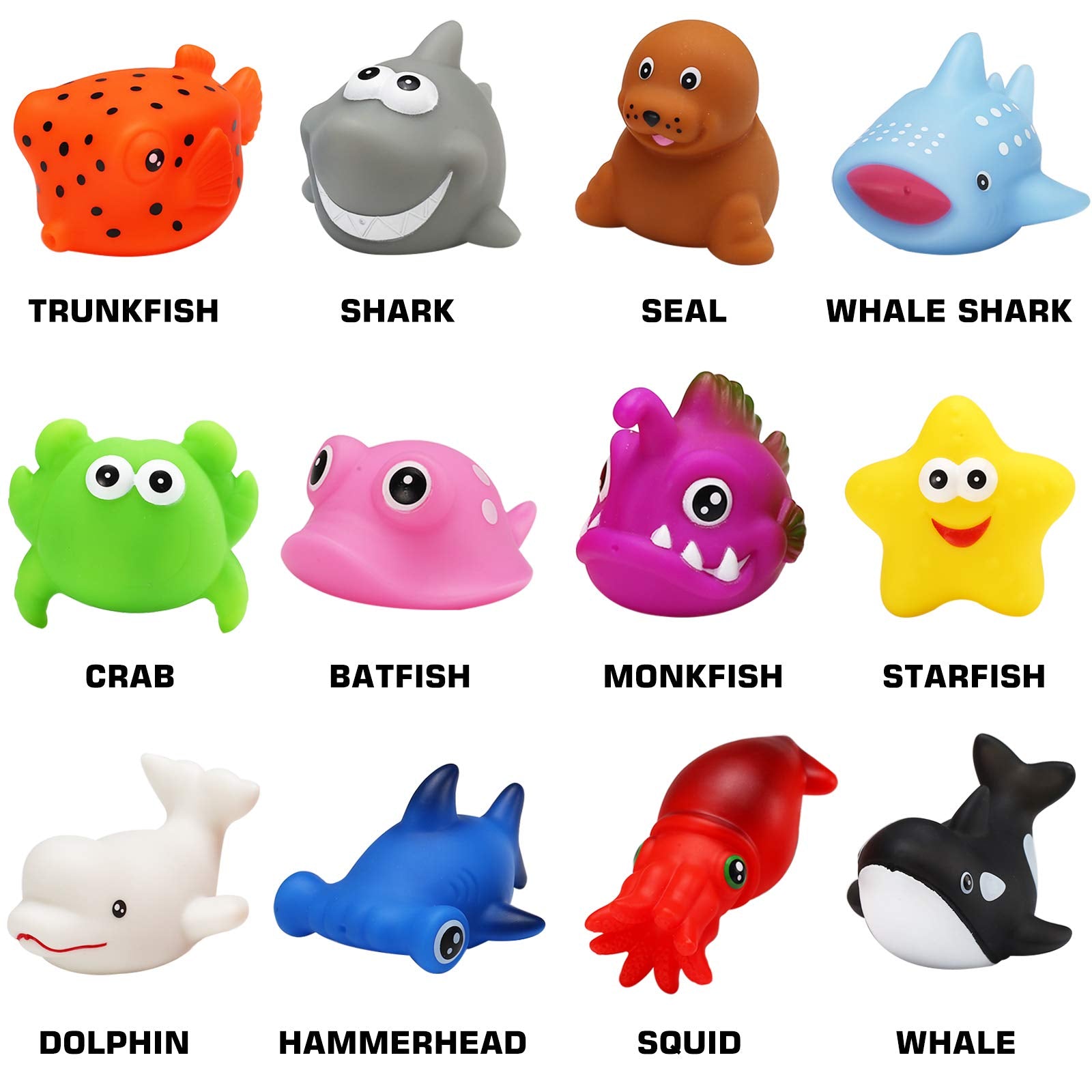 Yeonha Toys glowing sea creatures for tub, promoting sensory exploration during bath