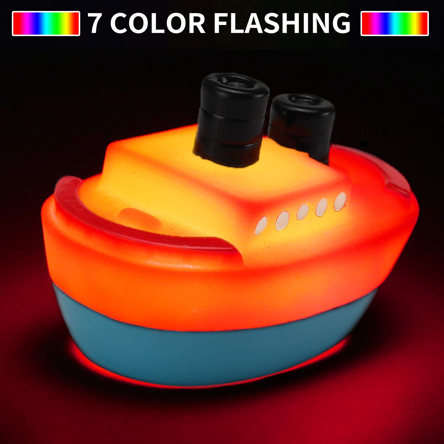 Yeonha Toys small 2-4 inch boats fit little hands for easy grasp