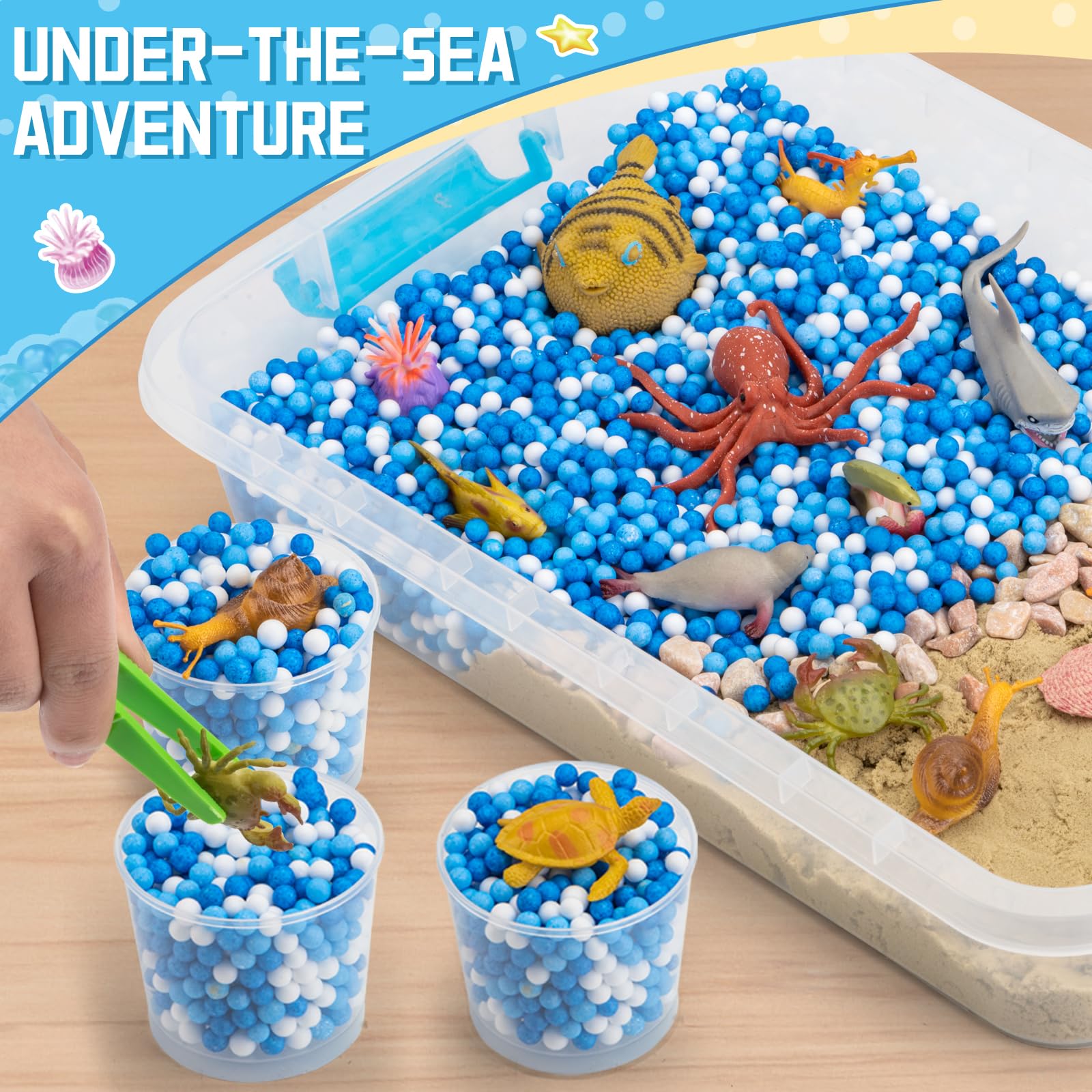 Yeonha Toys Storage Bin keeps accessories tidy and portable.